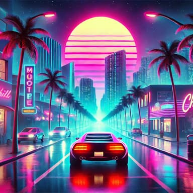 Miami Nights 1980: Synthwave Chill Music
