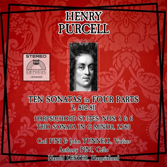 Purcell: Ten Sonatas on Four Parts Z. 802-811, Harpsichord Suites Nos. 5 & 6, Trio Sonata in G Minor, Z. 780 (2023 Remastered Edition)