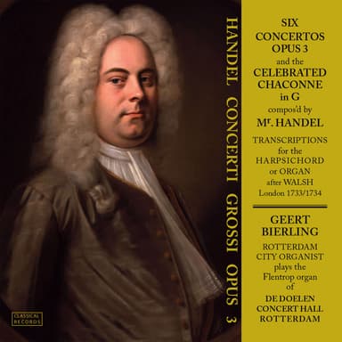 Handel Six Concerti Grossi Opus 3