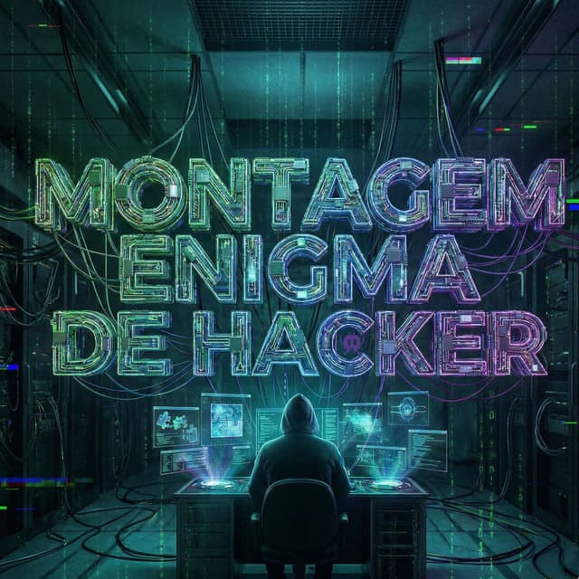 Montagem Enigma de Hacker