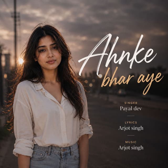 Ahnke bhar aye