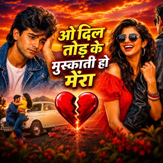 O dil todke muskurati ho mera