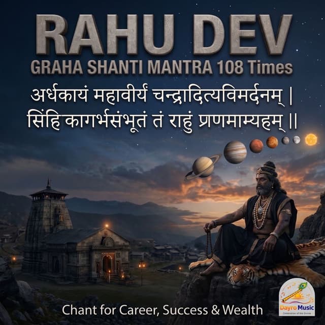 Rahu Dev Graha Shanti Mantra 108 Times