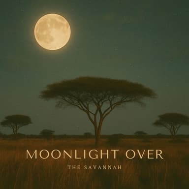 Moonlight over the Savannah