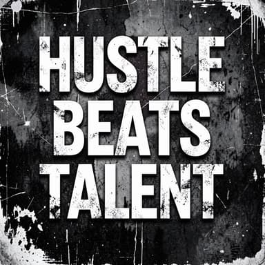 Hustle Beats Talent (Motivational Trap Instrumental)
