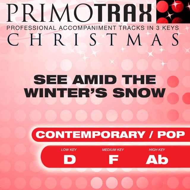 See Amid the Winter's Snow - Christmas Primotrax - Performance Tracks - EP