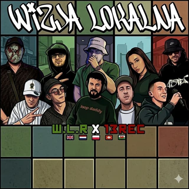 Wizja lokalna (feat. Damian W.S.S, Inkognito, Qbacka, De Pe, Luis LDDP, KES, Młody Smok, Prawdziwy Męski Rap & CZERWA)