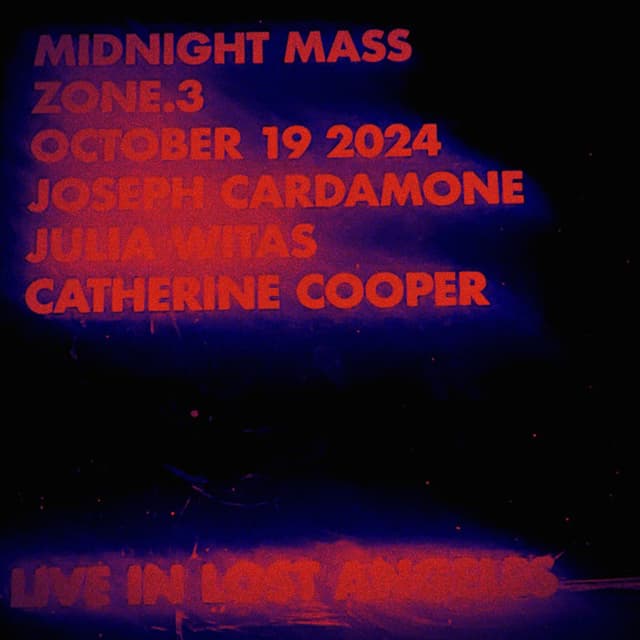 MIDNIGHT MASS ZONE 3 (LIVE IN LOST ANGELES)