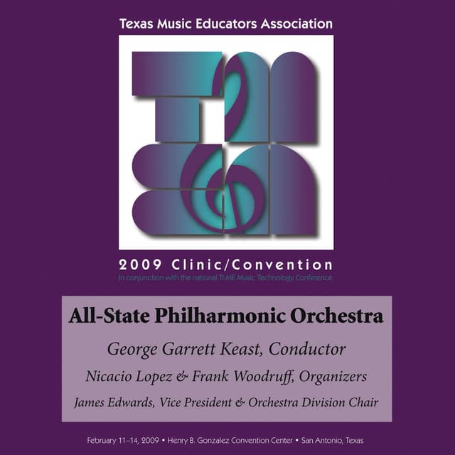 2009 Texas Music Educators Association (TMEA): All-State Philharmonic Orchestra