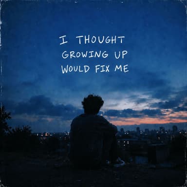 I Thought Growing Up Would Fix Me