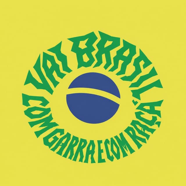 VAI, BRASIL, COM RAÇA E COM CORAGEM