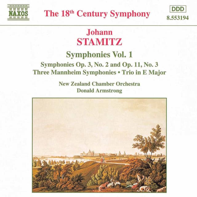 Stamitz: Symphonies, Vol. 1