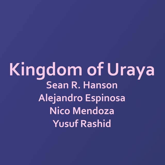 Kingdom of Uraya (From "Xenoblade Chronicles 2") (Math Rock Version)