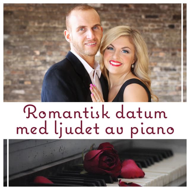Romantisk datum med ljudet av piano