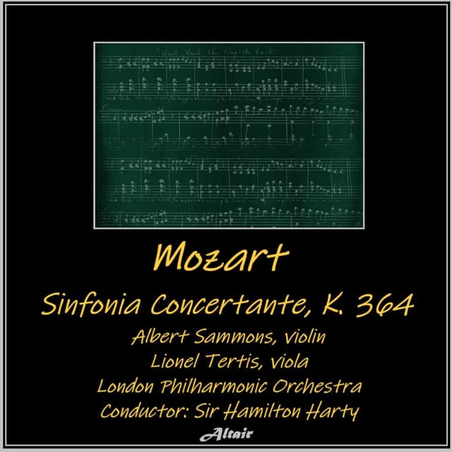 Mozart: Sinfonia Concertante, K. 364