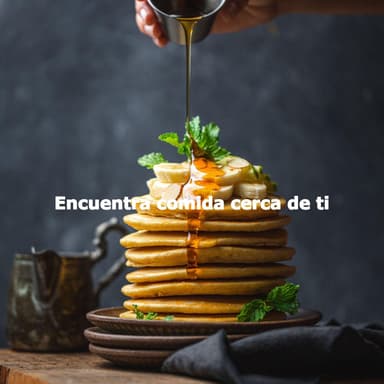 Encuentra comida cerca de ti