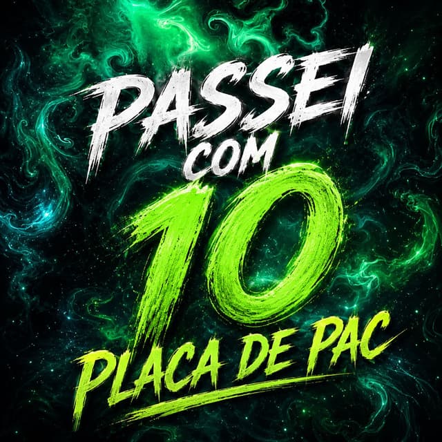 PASSEI COM 10 PLACA DE PAC