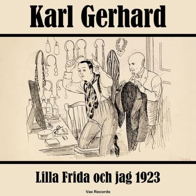 Lilla Frida och jag 1923