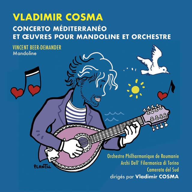 Concerto Méditerranéo et oeuvres pour mandoline et orchestre