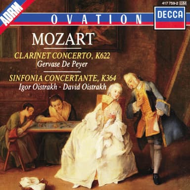 Clarinet Concerto in A Major, K. 622 : Mozart: Clarinet Concerto in A Major, K. 622: 2. Adagio