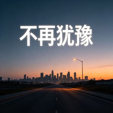 不再犹豫