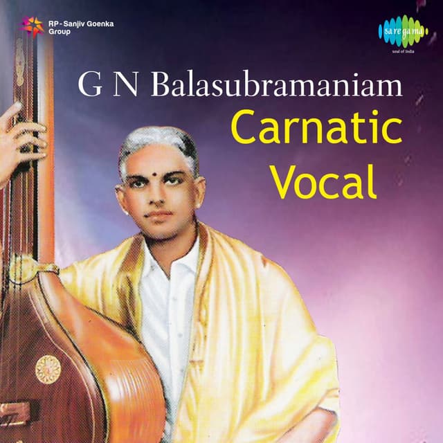 G n Balasubramaniam Carnatic Vocal