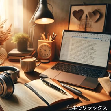 仕事でリラックス