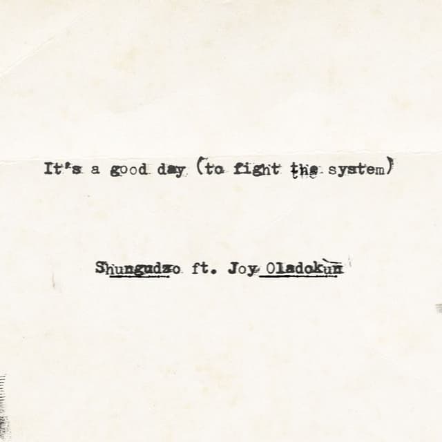 It’s a good day (to fight the system)