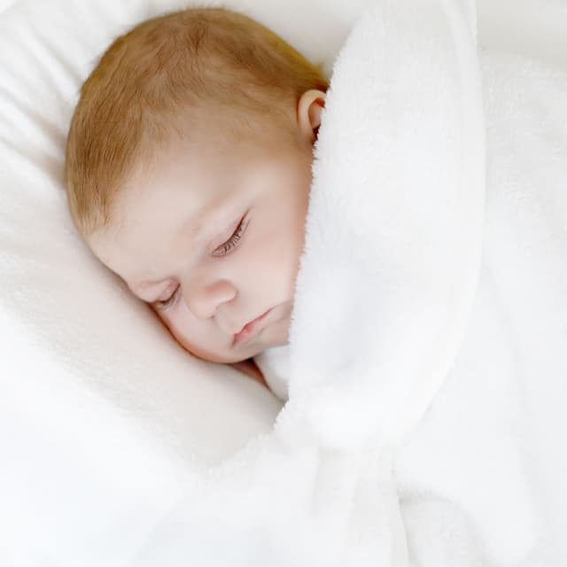 Cuddled by Firelight: Baby's Gentle Chill Fire-Calming Atmosphere
