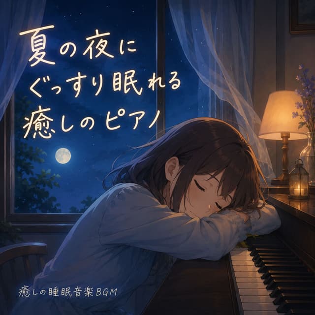 Summer Night Piano for Deep Sleep