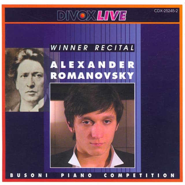 Piano Recital: Romanovsky, Alexander - Bach, J.S. / Haydn, J. / Chopin / Liszt / Prokofiev / Ligeti, G.