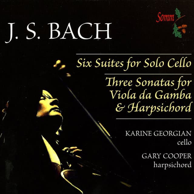 Bach: Cello Suites Nos. 1-6 & Viola da Gamba Sonatas (Arr. for Cello & Harpsichord)