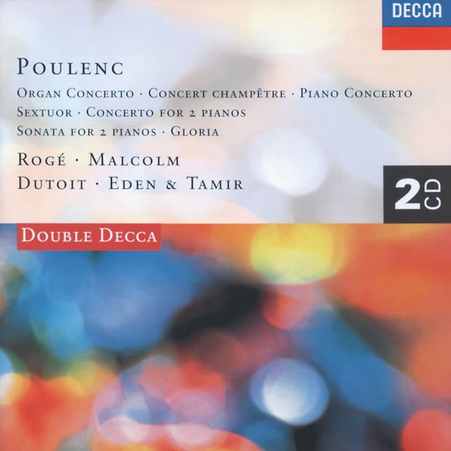Poulenc: Piano Concerto/Organ Concerto/Gloria etc.
