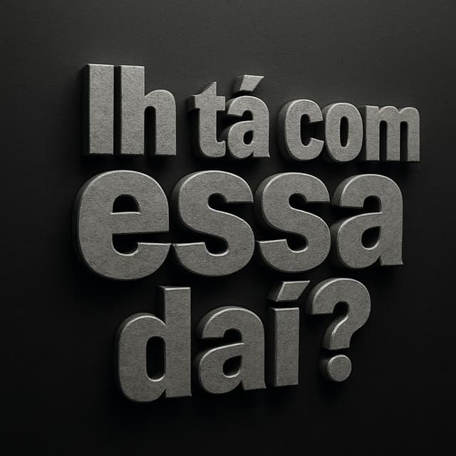 Ihh ta com essa daí?