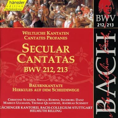 Mer hahn en neue Oberkeet, BWV 212, "Peasant Cantata": Aria. Klein-Zschocher musse (Soprano)