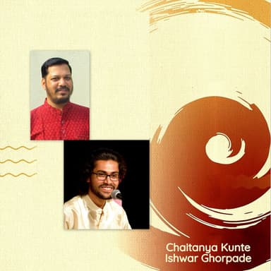 Chaitanya Kunte with Ishwar Ghorpade