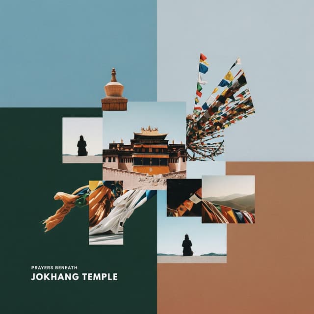 Prayers Beneath Jokhang Temple