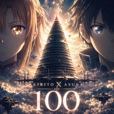 KIRITO x ASUNA - 100 (Sword Art Online)