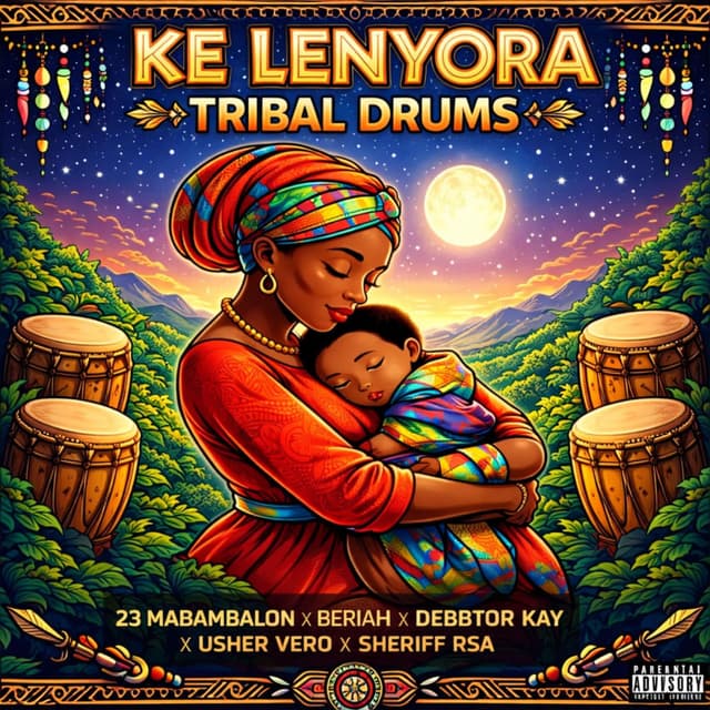 Ke Lenyora(Tribal Drums) (feat. Beriah Wenaah Abashwe, Debbtor Kay, Usher Vəro & Sheriff_Rsa)