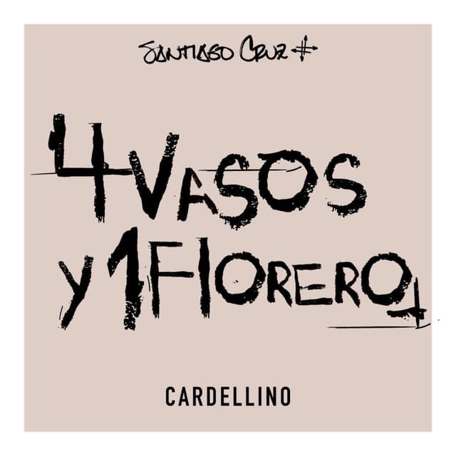 4 Vasos y 1 Florero