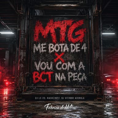 MTG Me Bota de 4 x Vou Com a Bct Na Peça