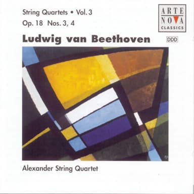 Beethoven: String Quartets Vol.3 Op.18 No. 3+4