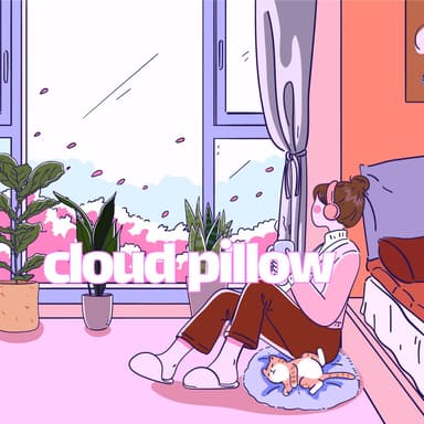 Cloud Pillow: Warm Cup, Soft Sounds