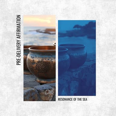 Resonance of the Sea: Tibetan Bowls, Waves, and Future Parent's Serenity