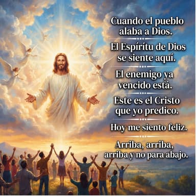 Cuando el Pueblo Alaba a Dios/El Espíritu de Dios Se Siente Aquí/El Enemigo Ya Vencido Está/Este Es el Cristo Que Yo Predico/Hoy M (En Vivo)