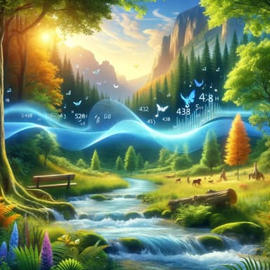 Harmony of Nature: Healing Sounds 528 Hz and 432 Hz