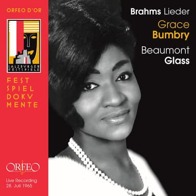 Brahms: Lieder (Live)