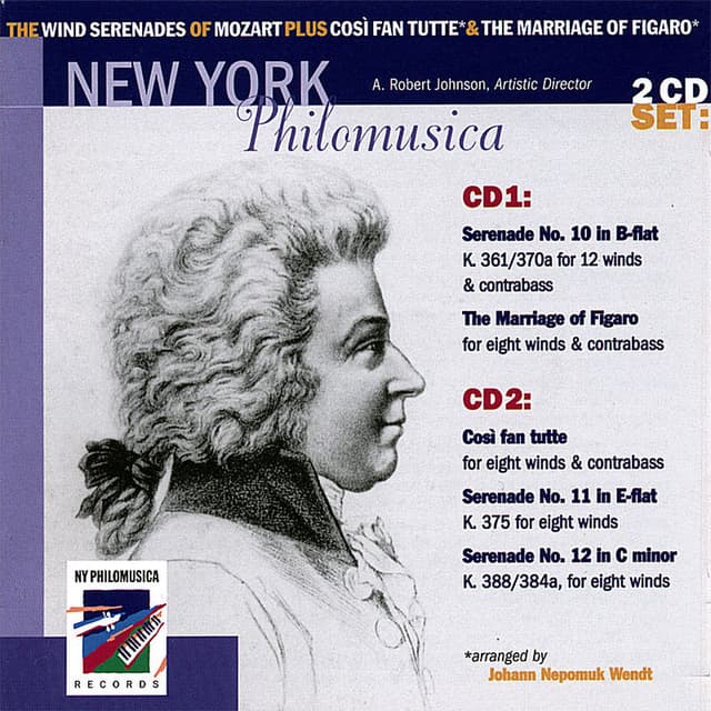 The Wind Serenades of Mozart plus Cosi fan tutte & The Marriage of Figaro