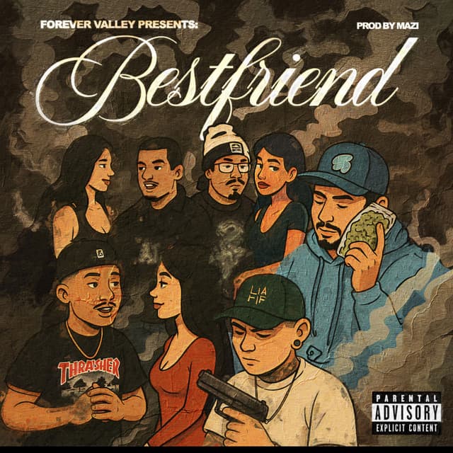 Bestfriend (feat. Ja-nova, Getmoneyguapo, J.buenoo, Richie valley & Prod.mazi)
