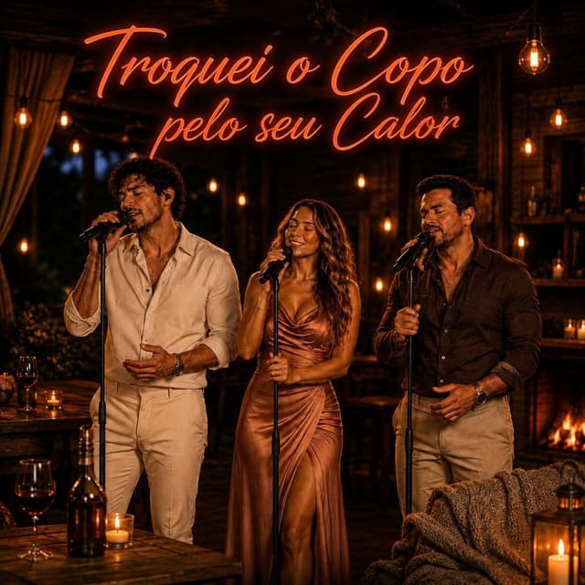Troquei o copo pelo seu calor